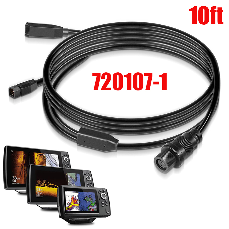Fish Finder Transducer - 720107-1 Transducer-Adapterkabel 3 m, für 9-M360-2-DDI-Y
