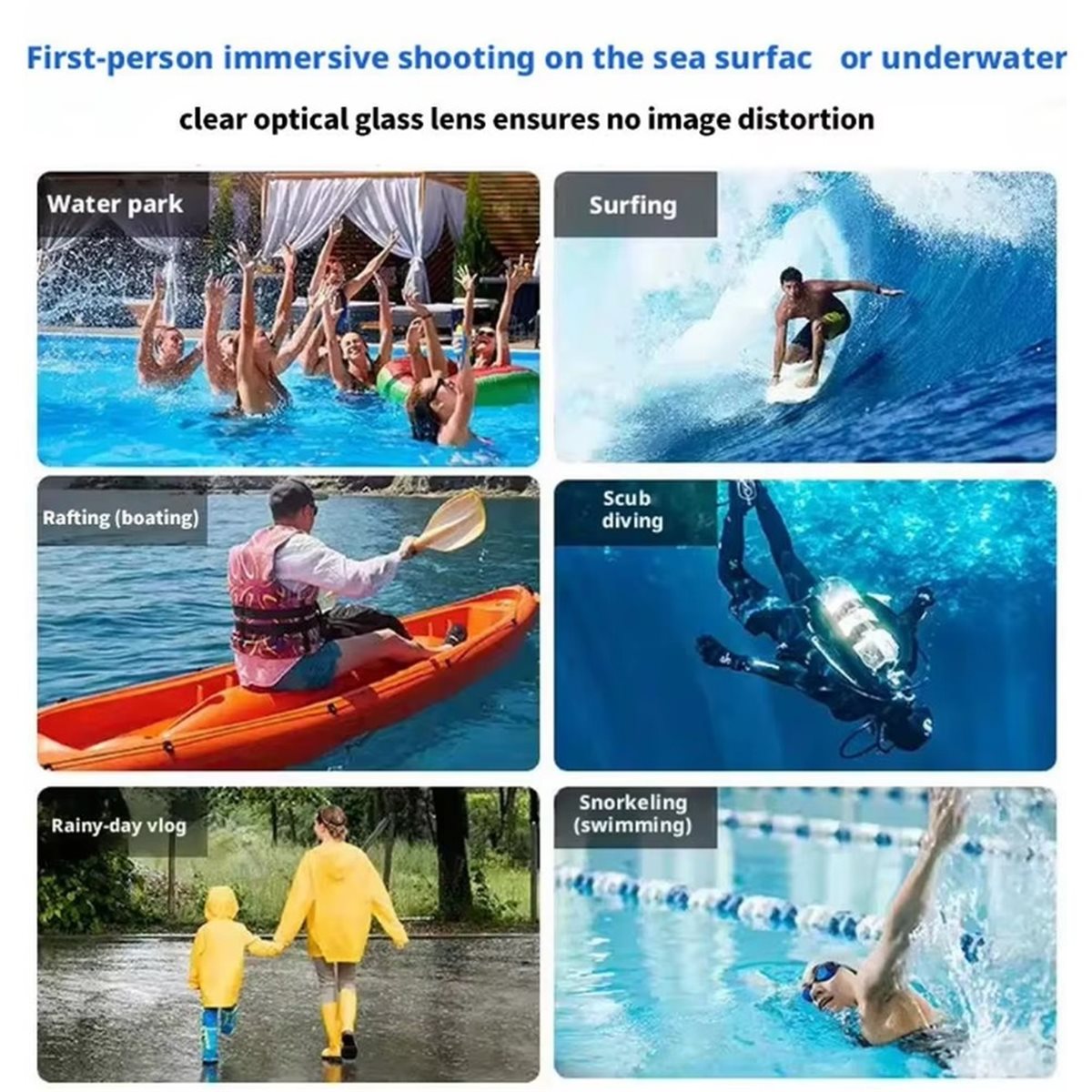 Underwater Camera - N05R Wasserdichtes Tauchgehäuse für Pocket 4,