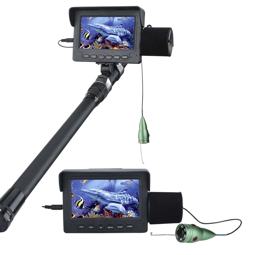 Fish Finder Cable - 15M 1200TVL Unterwasser-Fischereikamera mit 6 Stück