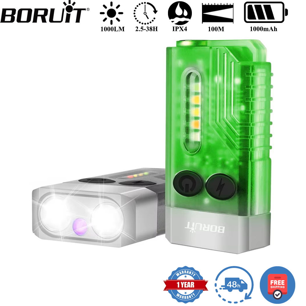 Fishing Light - BORUiT V10 Schlüsselanhänger UV LED EDC