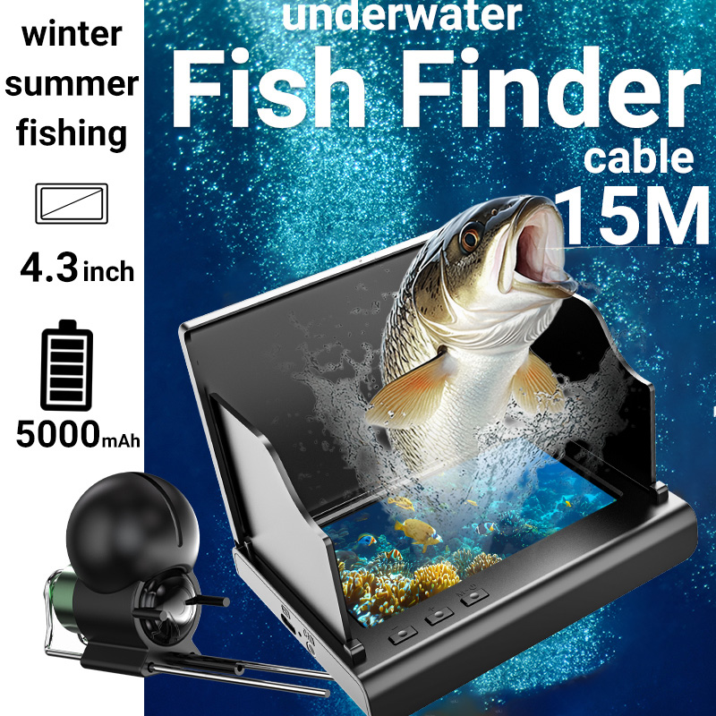 Fishing Camera - 4,3 Zoll Eisfischereikamera Fischfinder 1080P HD