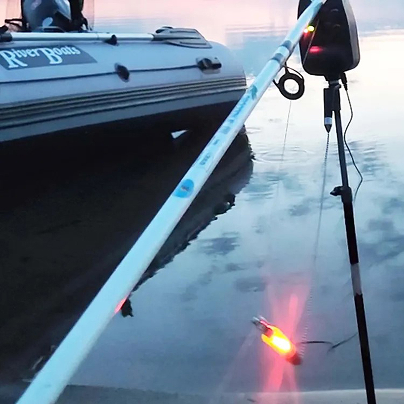 Bite Indicator - Karpfenangel-Bissanzeiger mit LED-Licht für Karpfenangel-Ausrüstung, Angelalarm-Indikator,