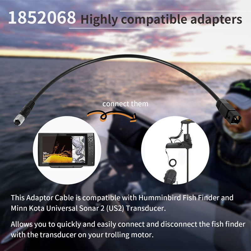 Universelles Sonar-Transducer- – Fish Finder Cable Bewertung und Preis
