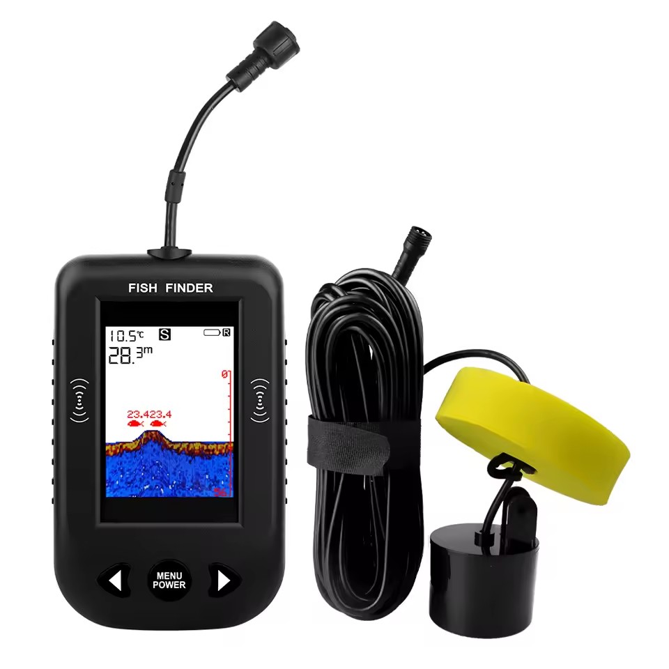 Alarm 100 m tragbare Sonar-Fis – Fish Finder Transducer Bewertung und Preis