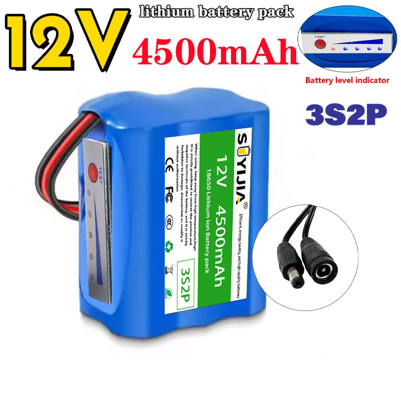 18650 Lithium-Akku 3s2p 12V 45 – Fish Finder Portable Bewertung und Preis