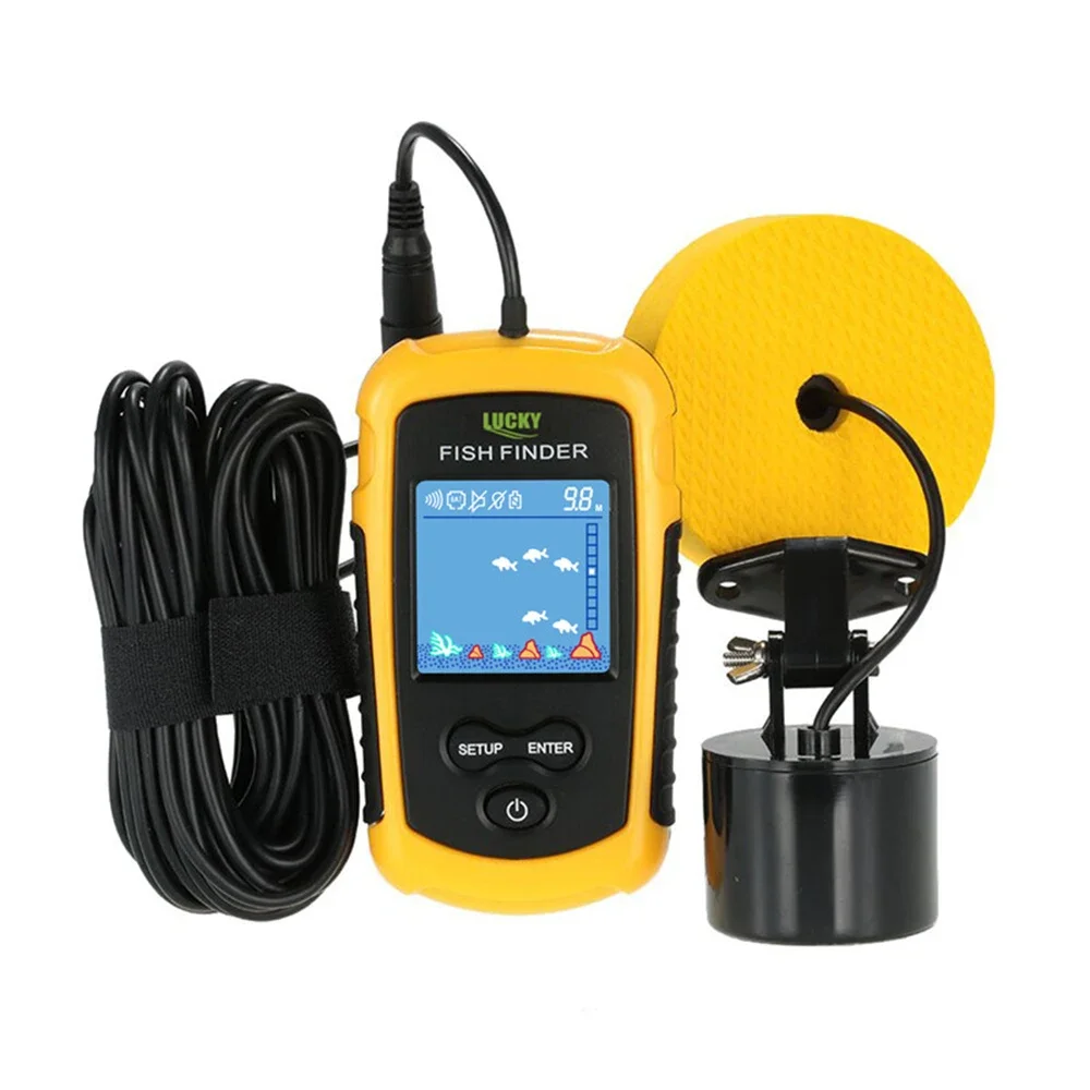 Lucky LCD-Farbbildschirm, trag – Fish Finder Transducer Bewertung und Preis