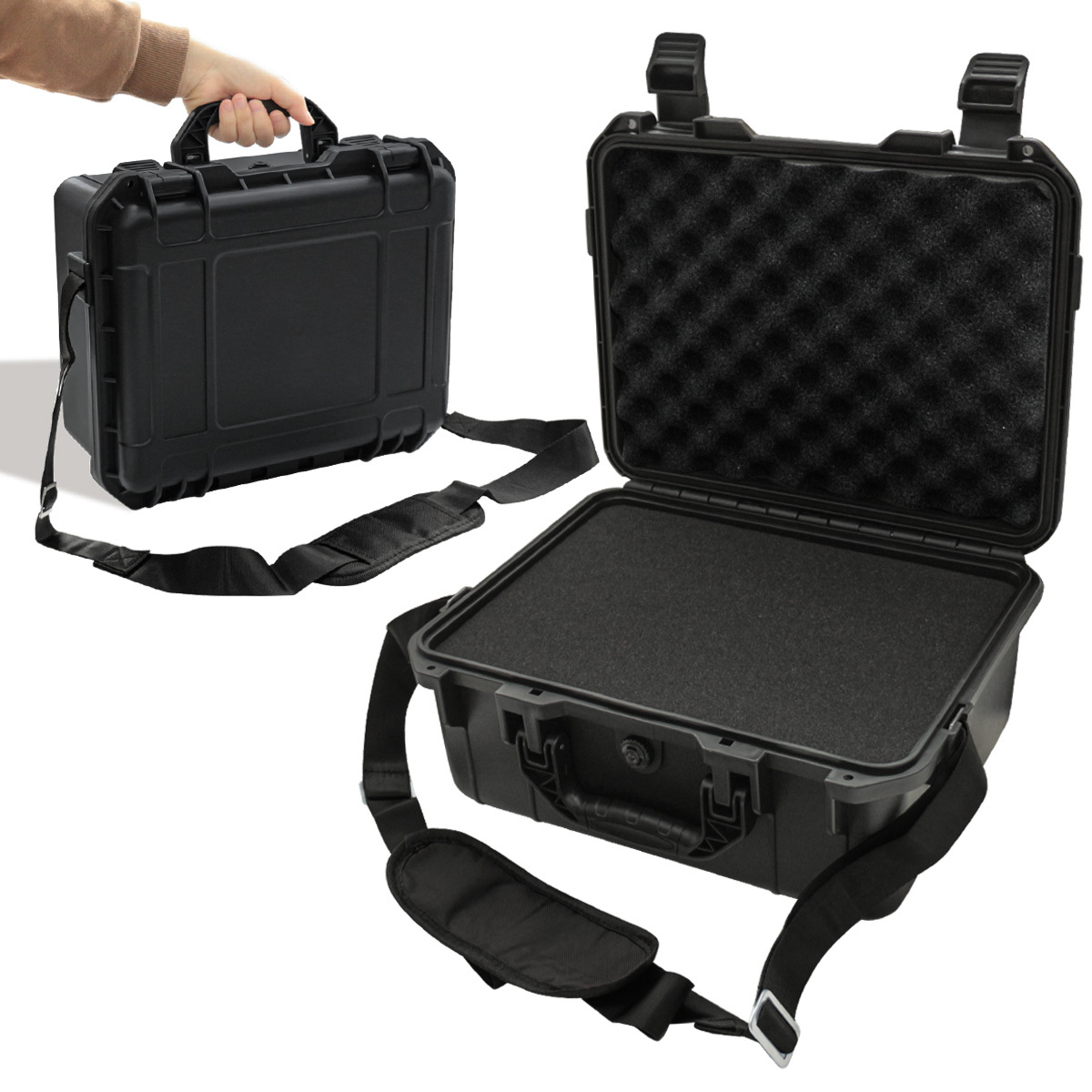 Ausrüstung Hartschalenkoffer m – Fish Finder Case Bewertung und Preis