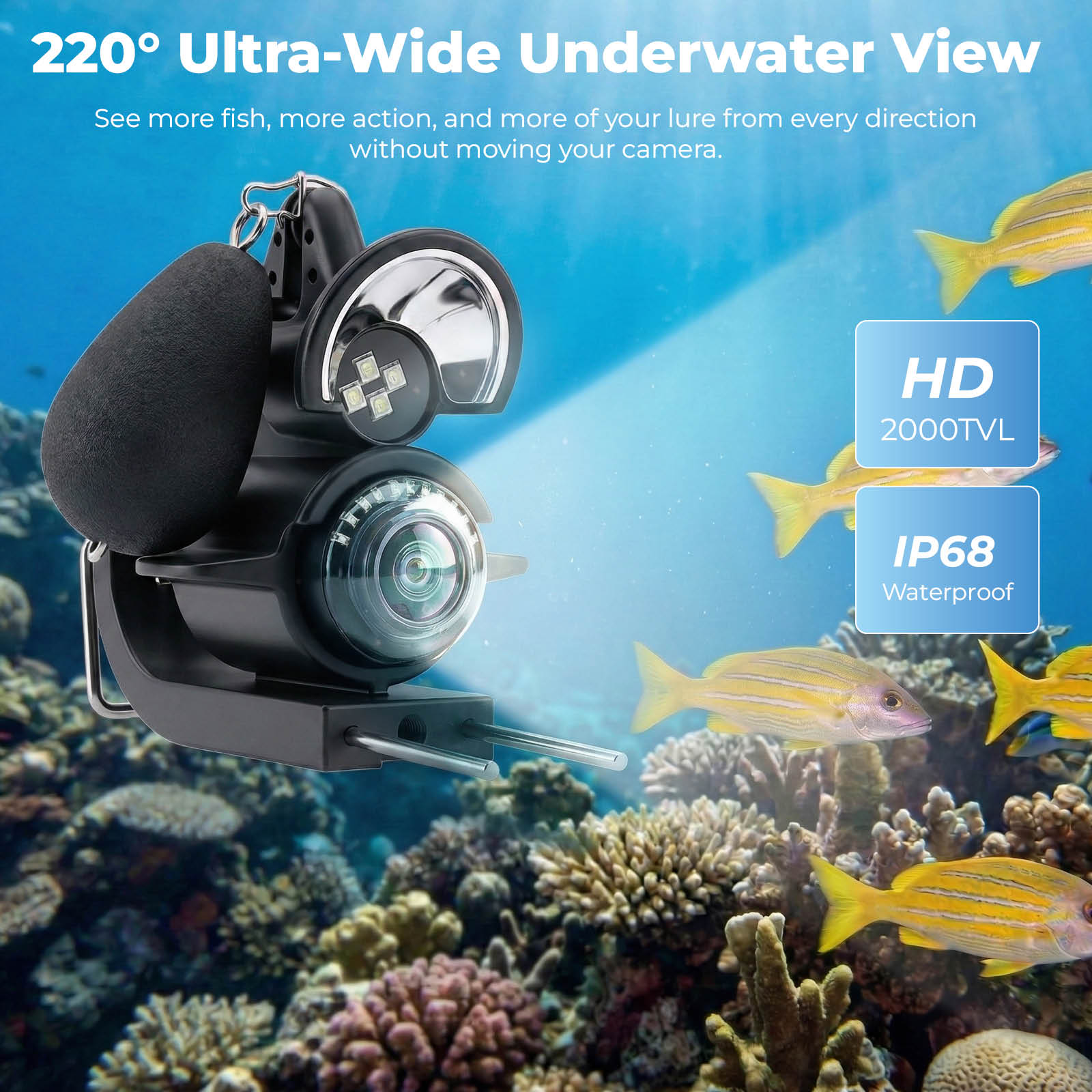 Tragbarer Unterwasser-Fischfin – Fish Finder Portable Bewertung und Preis