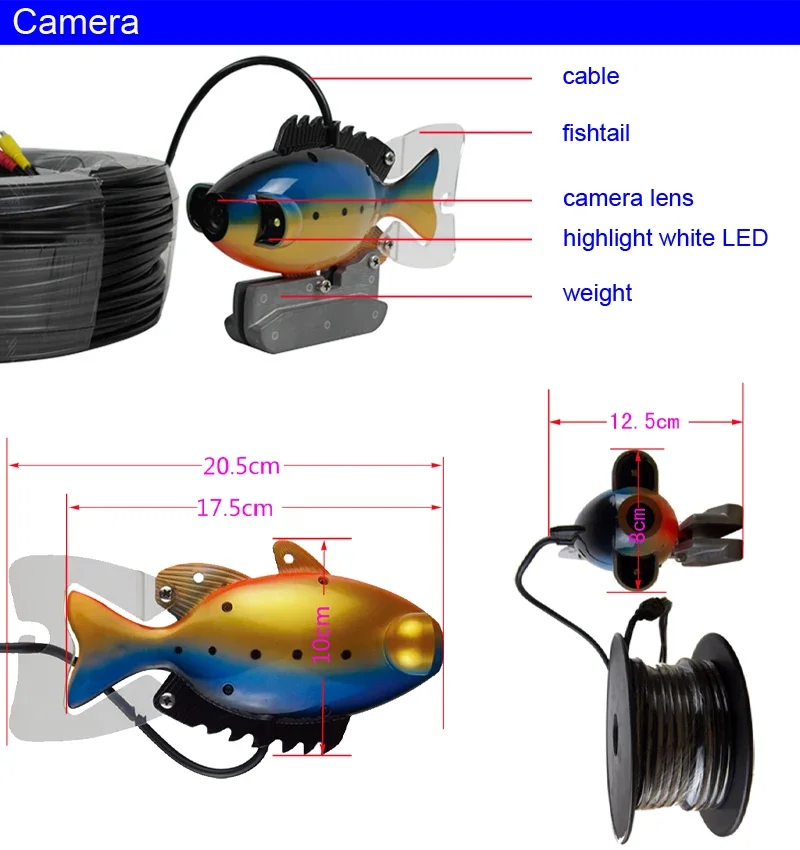 SY801 Vollständig wasserdichte – Fish Finder Portable Bewertung und Preis