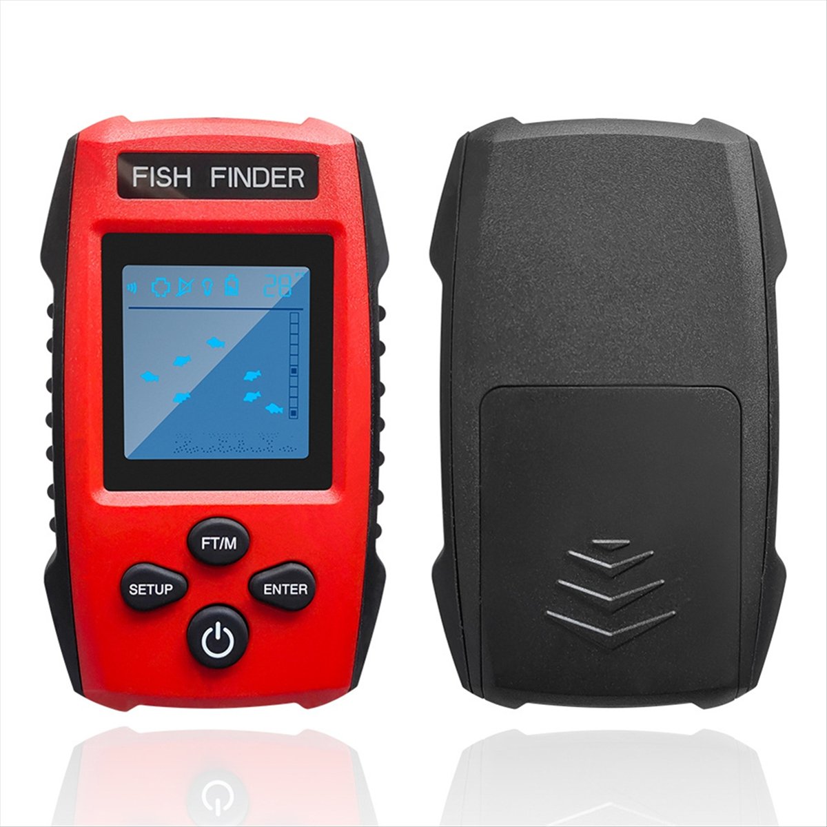 Farb-LCD-Fischfinder, kabelgeb – Fish Finder Transducer Bewertung und Preis