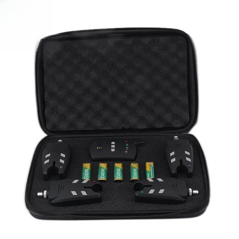 Angelalarm-Set-Box 1+4 mit EVA – Fish Alarm Bewertung und Preis
