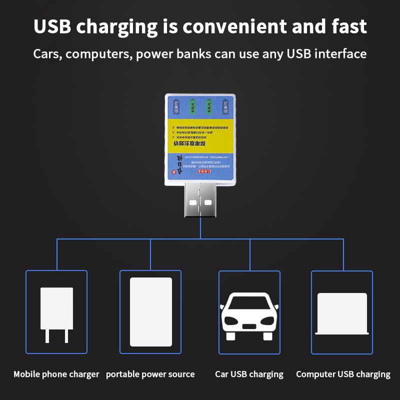Wiederaufladbarer USB-Ladeadap – Fish Finder Battery Bewertung und Preis