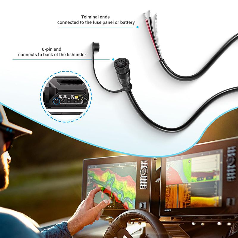 720110-1 PC13-Stromkabel für H – Fish Finder Cable Bewertung und Preis