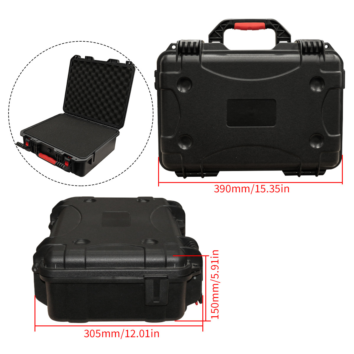 Tragbarer Werkzeugkasten mit s – Fish Finder Case Bewertung und Preis