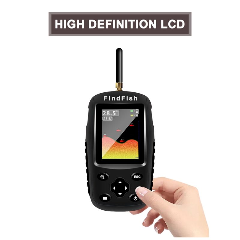 Hochwertiger Smarter Englisch- – Fish Finder Portable Bewertung und Preis