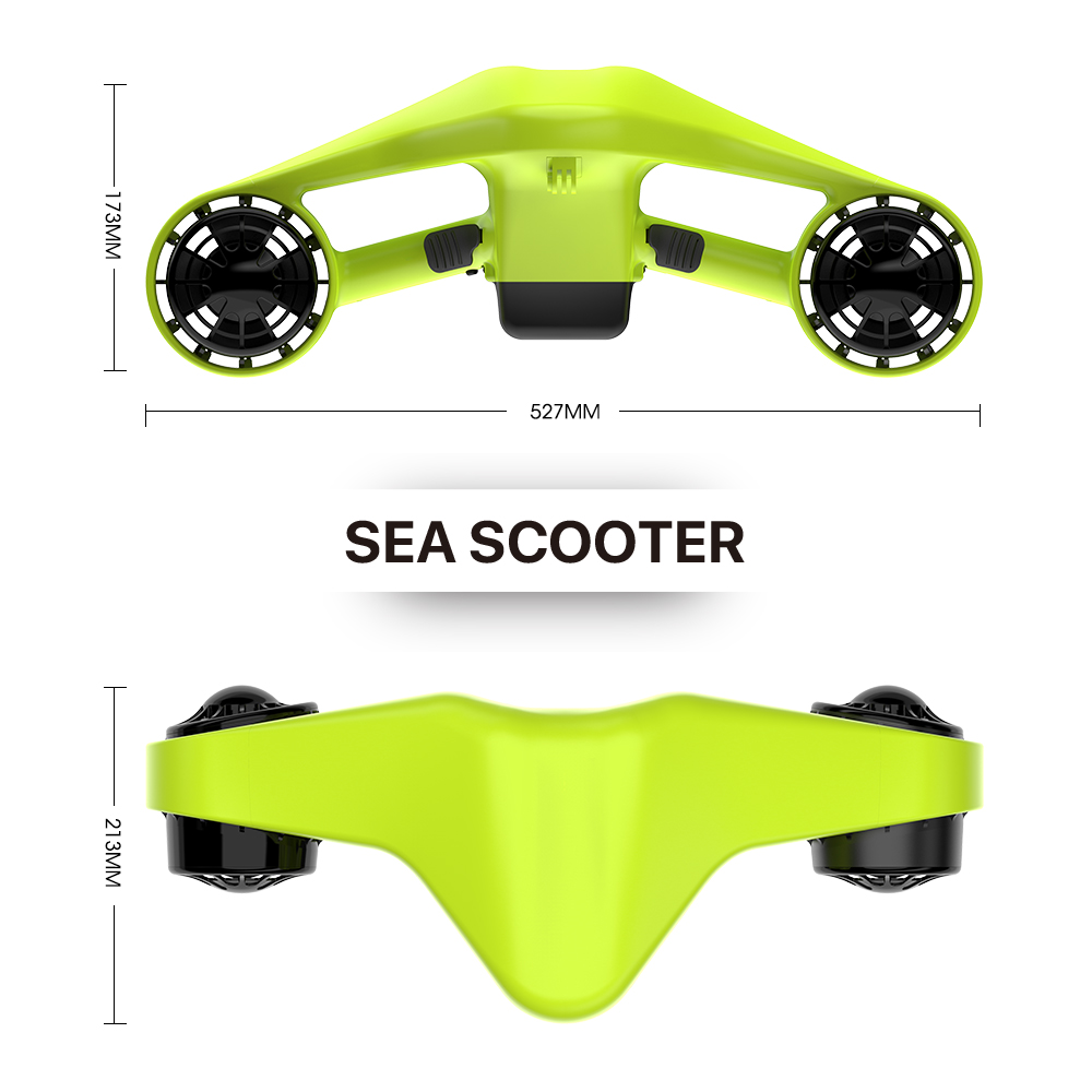 Unterwasser-Scooter mit Doppel – Underwater Camera Bewertung und Preis